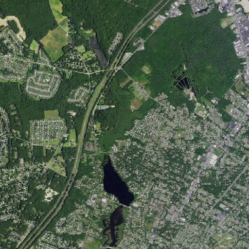 Aerial imagery of Mill Branch, NJ