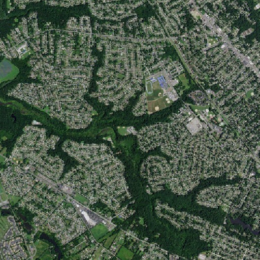 Aerial imagery of Parkview Elementary School, NJ
