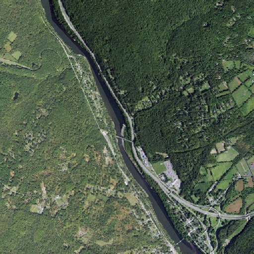 Aerial imagery of Stony Brook, NJ