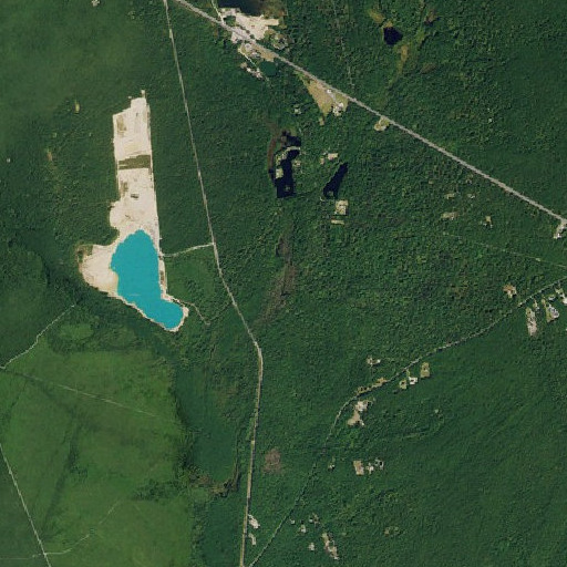 Aerial imagery of Yellow Dam Branch, NJ