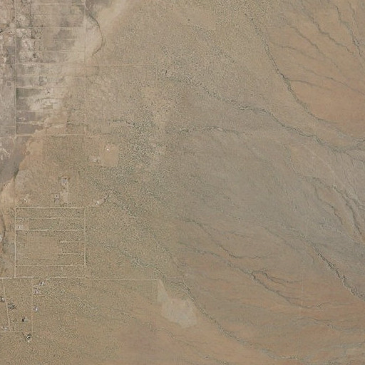 Aerial imagery of Capitol Dome Draw, NM
