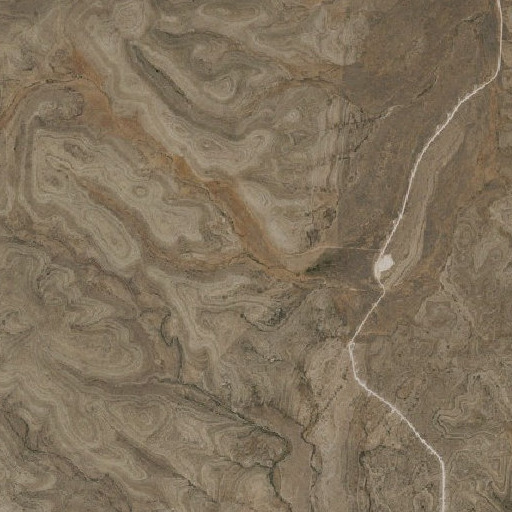 Aerial imagery of Cherry Canyon, NM
