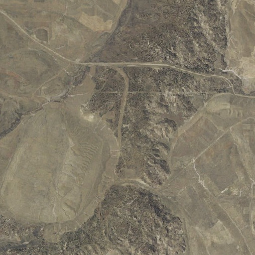 Aerial imagery of Claw Spring, NM