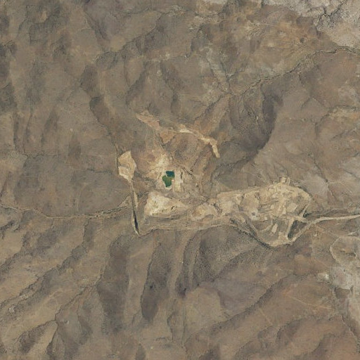 Aerial imagery of Copper Flat, NM