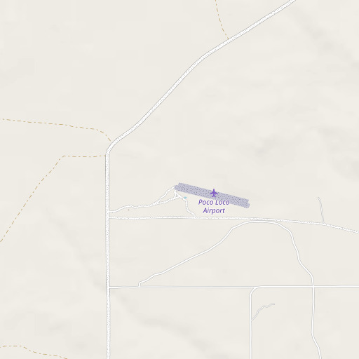 OpenStreetMap map of Duggins Well, NM