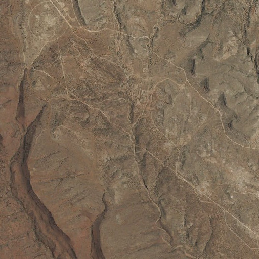 Aerial imagery of Hill Well, NM