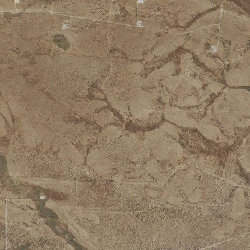 Aerial imagery of Laney Well, NM