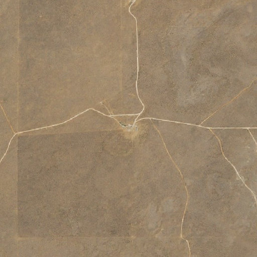 Aerial imagery of McCarty Ranch, NM