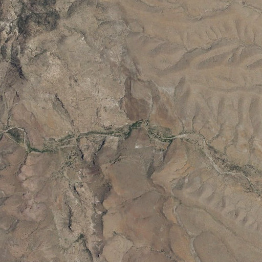 Aerial imagery of McClede Spring, NM