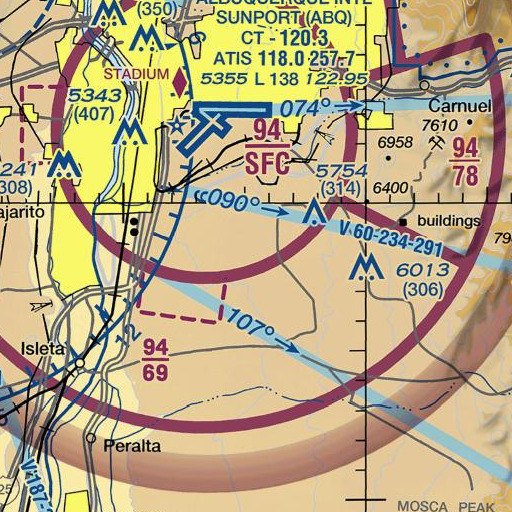 FAA VFR chart of McCormick Ranch, NM