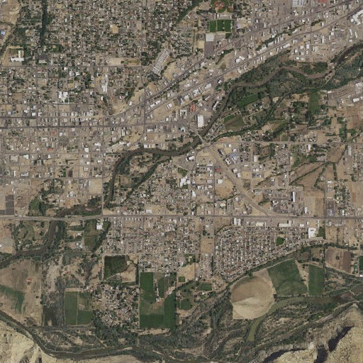 Aerial imagery of McCormick School, NM