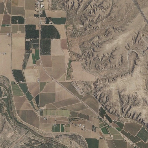 Aerial imagery of McLeod Arroyo, NM