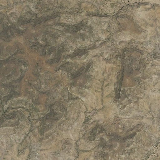 Aerial imagery of Medina Mesa, NM