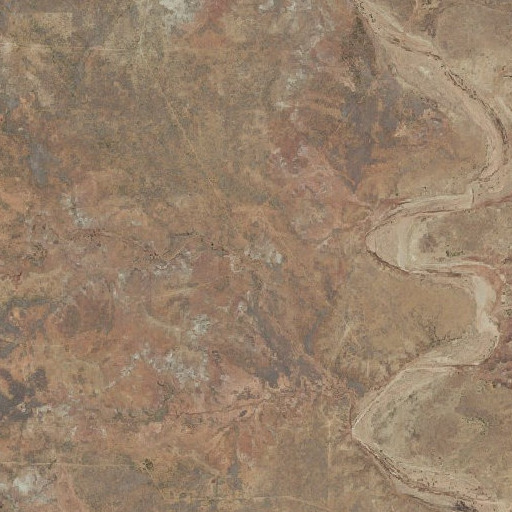 Aerial imagery of Middle Well, NM