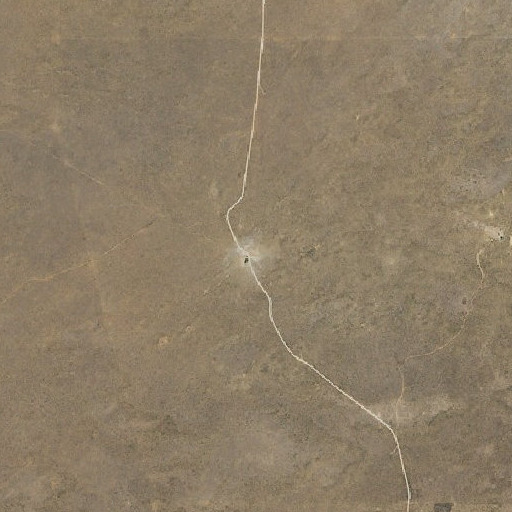 Aerial imagery of Middle Well, NM