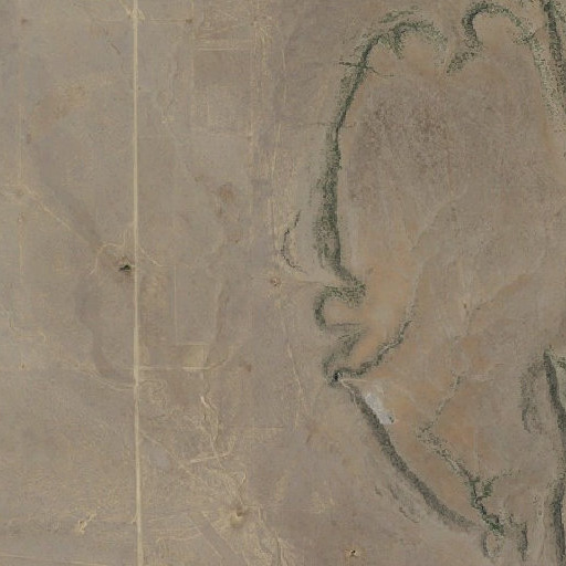 Aerial imagery of Middle Well, NM