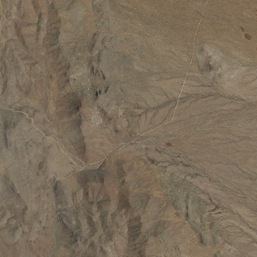 Aerial imagery of Mockingbird Gap Mine, NM