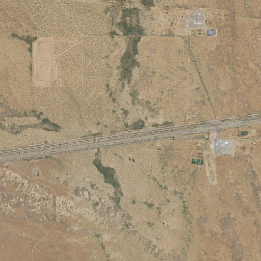 Aerial imagery of Mongola Windmill, NM