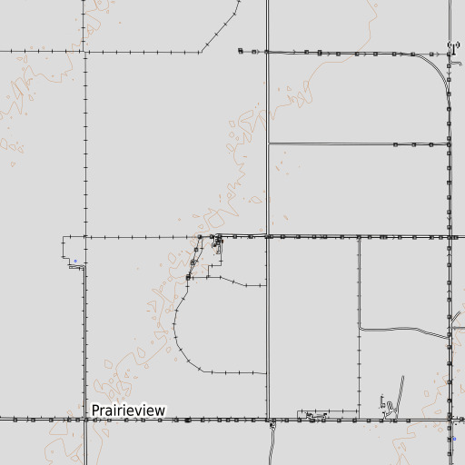 OpenTopoMap map of Pope Ranch, NM