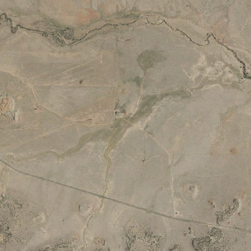 Aerial imagery of Potter Arroyo, NM