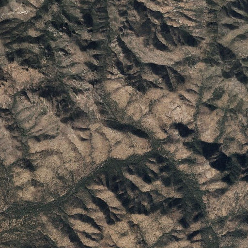 Aerial imagery of Avispa Spring, AZ