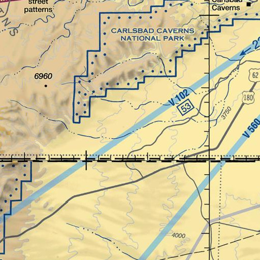 FAA VFR chart of Rock Windmill, NM