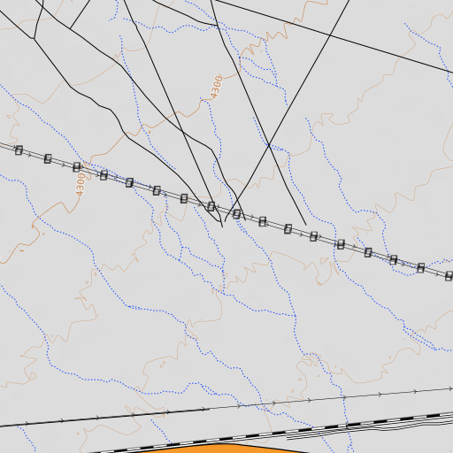 OpenTopoMap map of Sagebrush Windmill, NM