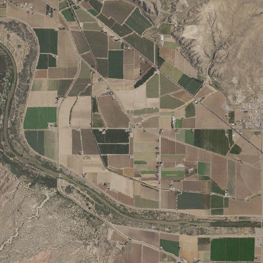 Aerial imagery of Salem School, NM