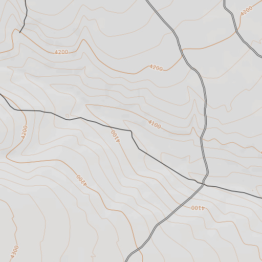 OpenTopoMap map of School Section Well, NM