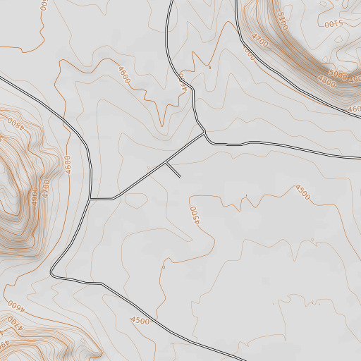 OpenTopoMap map of Turtle Windmill, NM