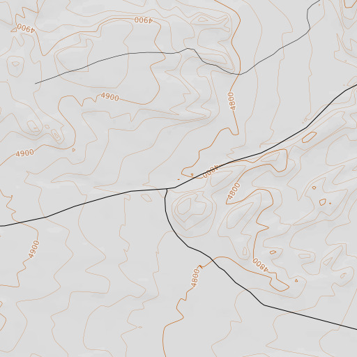 OpenTopoMap map of Yoast Windmill, NM