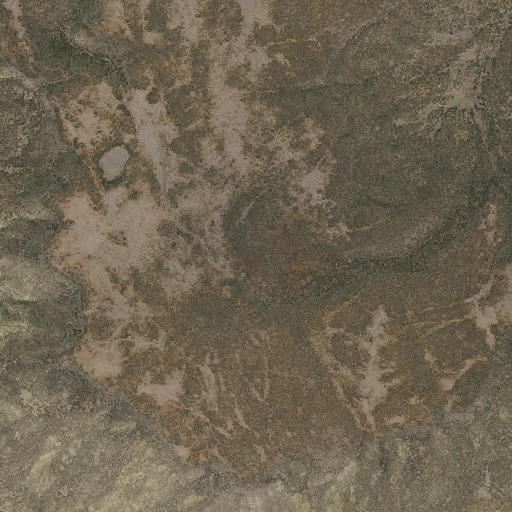 Aerial imagery of Techado Mesa, NM