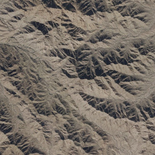 Aerial imagery of Oldman Mountain, AZ