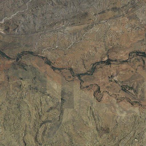 Aerial imagery of Arroyo Jara, NM