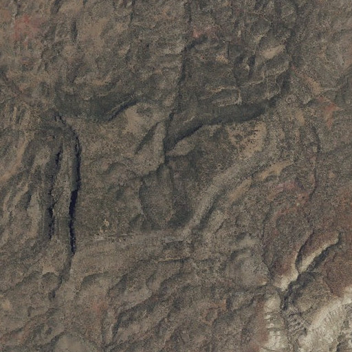 Aerial imagery of Mesa Gallina, NM
