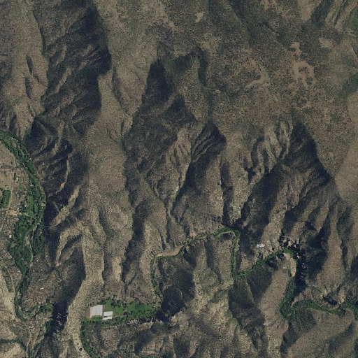 Aerial imagery of River Spring, NM