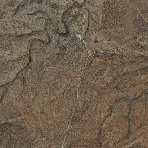 Aerial imagery of Knee Deep, NM