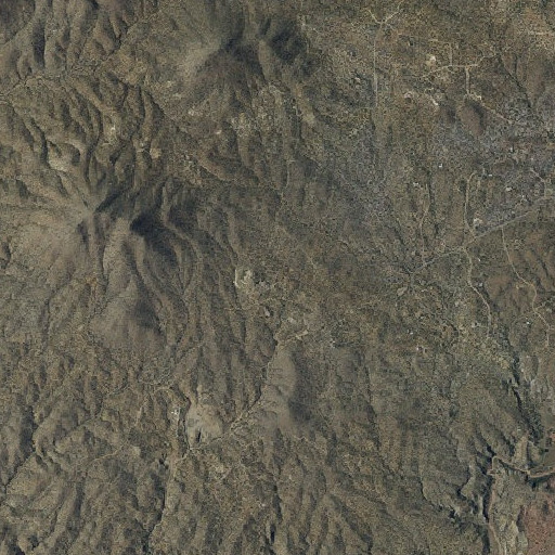 Aerial imagery of Mount Chalchihuitl, NM