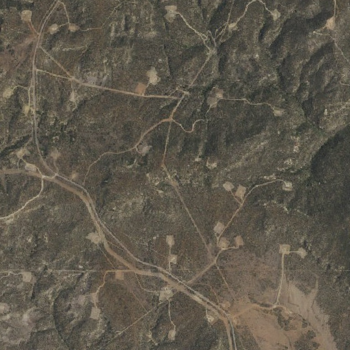 Aerial imagery of Barrel Spriing, NM