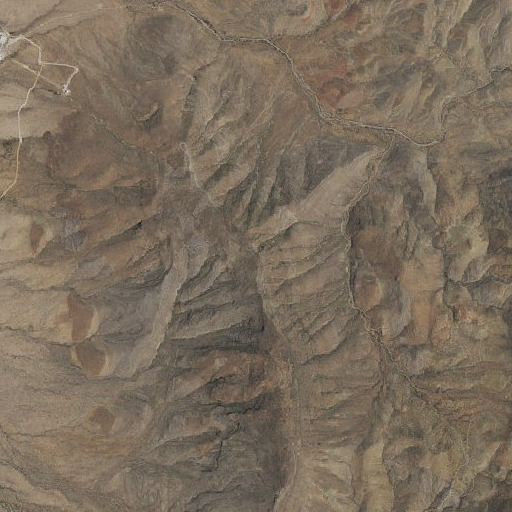 Aerial imagery of Quartz Mountain, NM