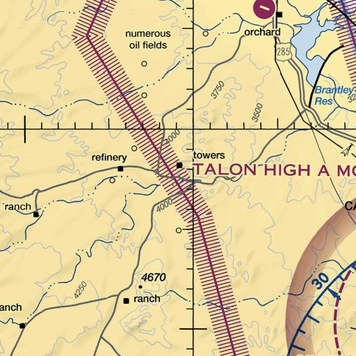 FAA VFR chart of Smith Ranch, NM