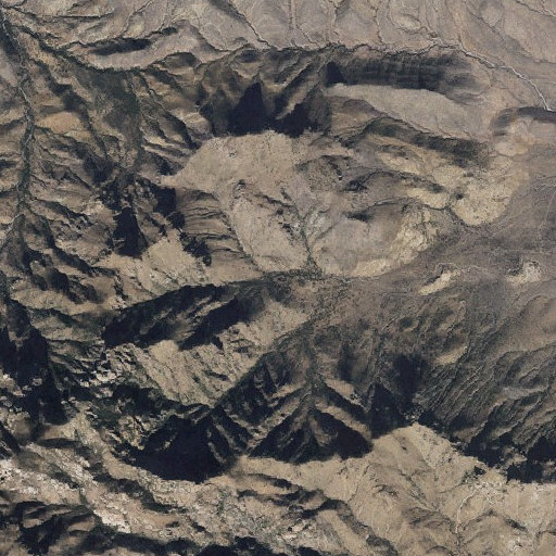 Aerial imagery of Outlaw Spring, AZ