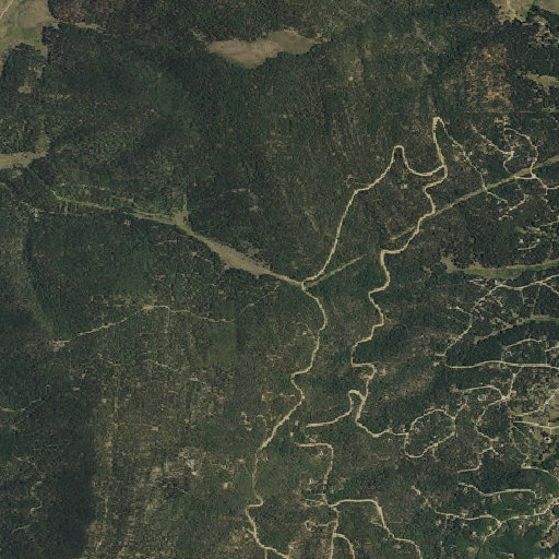 Aerial imagery of Apache Pass, NM