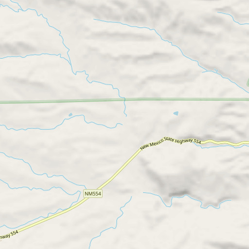 OpenStreetMap map of Desague Aguita, NM