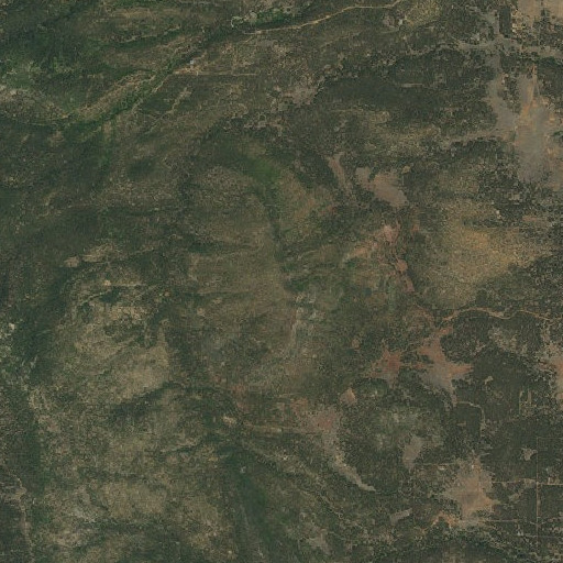 Aerial imagery of Fisher Hill, NM