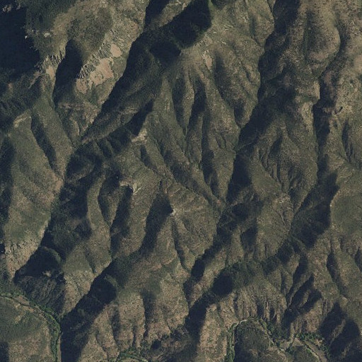 Aerial imagery of Grapevine Spring, NM