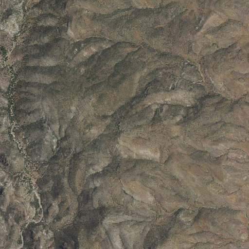 Aerial imagery of P A Mountain, NM