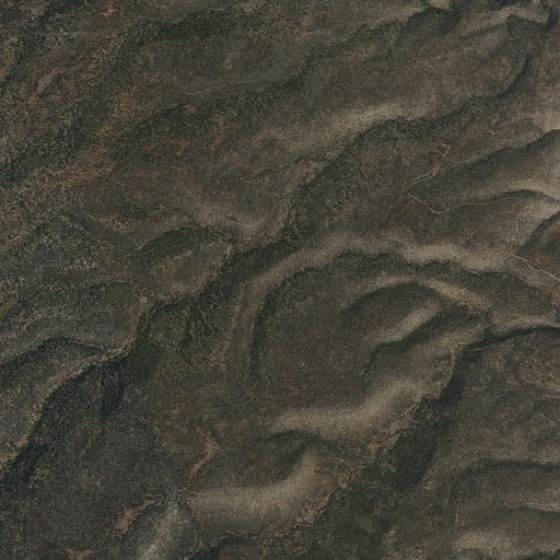 Aerial imagery of Pink Rose Spring, NM
