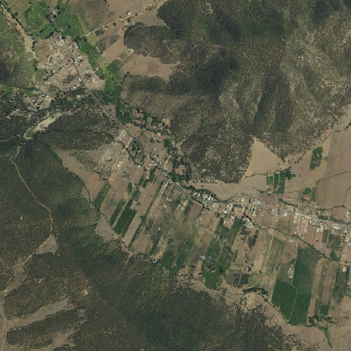 Aerial imagery of Rio la Casa, NM