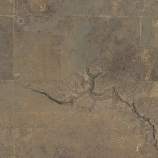 Aerial imagery of Rock Well, NM